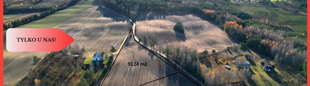 Tylko u nas! działka budowlana w otoczeniu lasów!