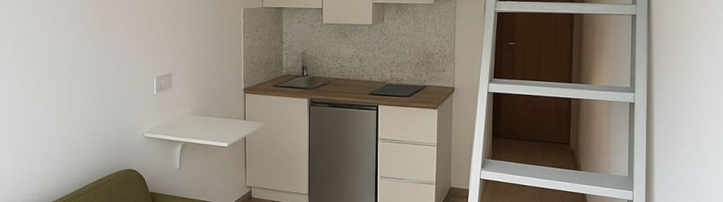 Kawalerka z antrelosą w apartamentowcu