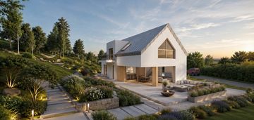 Działka budowlana 972 m² z pozwoleniem na budowę