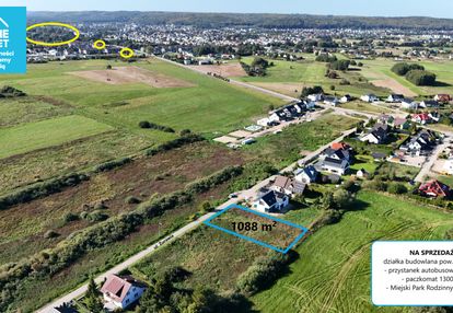 Działka budowlana 1088 m² reda | mpzp