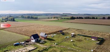 Działka z murowanym domkiem 30m2. blisko wrocławia