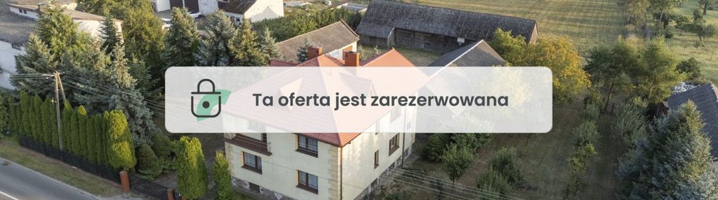 Dom z dużymi możliwościami 15 km od radomia.