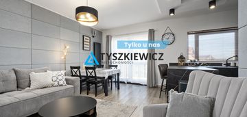 Stylowe 3 pokoje z balkonem i garażem w pruszczu g