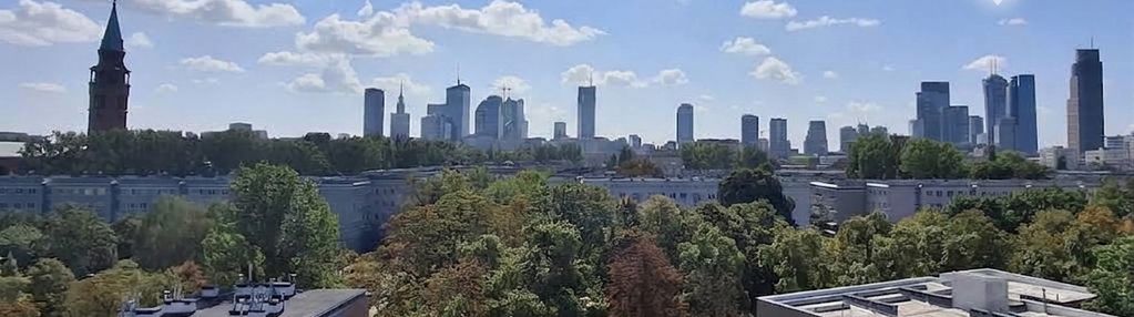 2 pokoje z panoramą warszawy i klimatyzacją