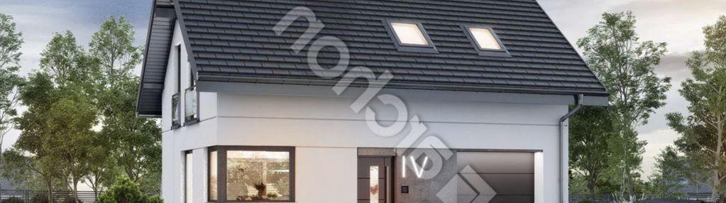 Nowy dom w st. deweloperskim! garaż w bryle.