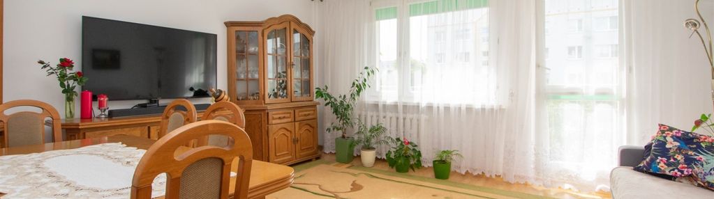 Przestronne mieszkanie 3 pokoje z dużą loggią