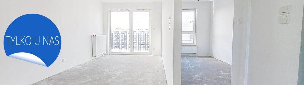 Nowe 2 pok.mieszkanie na ostatnim piętrze, gotowe