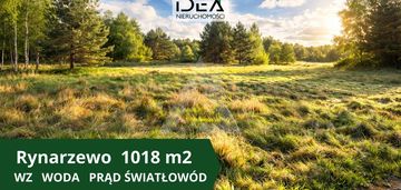 Rynarzewo, działka z wz, woda, prąd i światłowód.