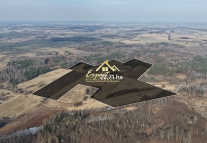 Siedlisko 22,71 ha z domem i zabudowaniami