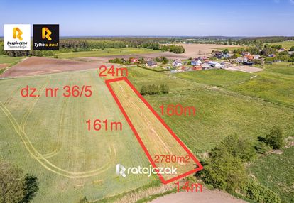 Działka budowlana nad morzem| karwia| las|2780m2