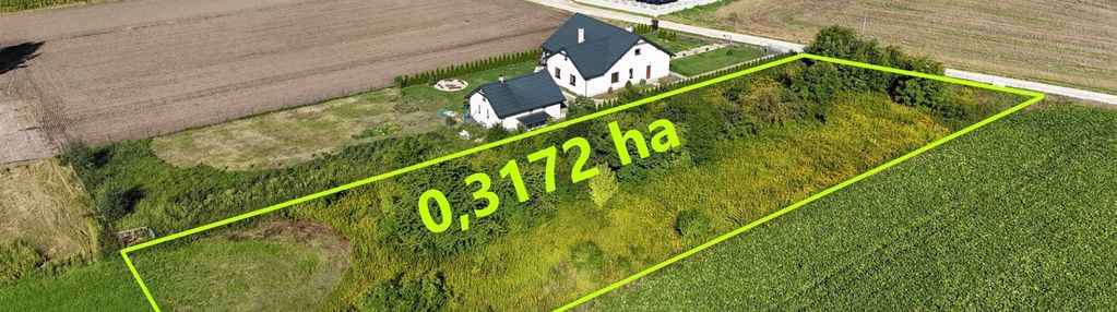 Duża działka z warunkami zbudowy