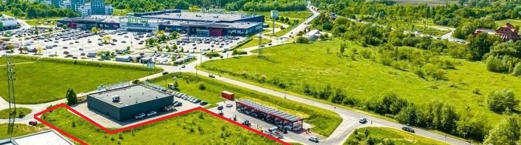 Teren inwestycyjny przy centrum handlowym arena