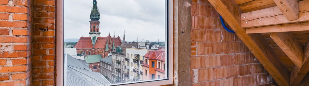 Penthouse z widokiem na wawel i panoramę miasta