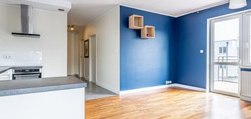 Słoneczny apartament 62,3 m² | 3 pokoje | jezioro