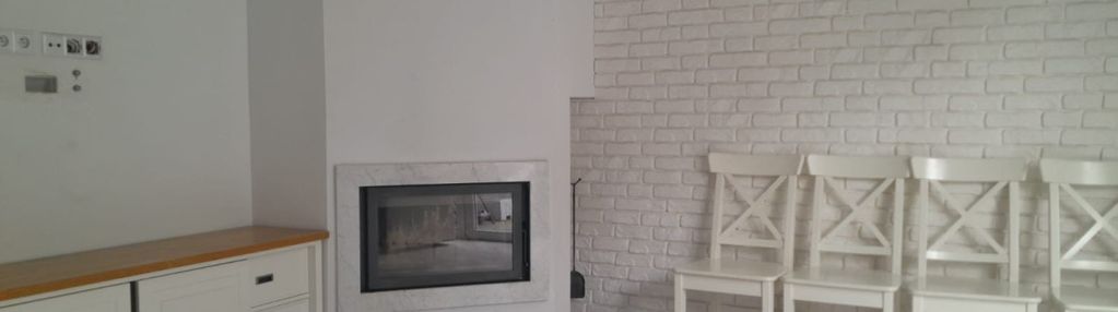 Szeregowiec skrajny 150 m²  – ogród, kominek