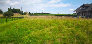 Działka pod zabudowę jednorodzinną - płaska