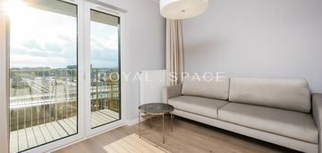 Jasny apartament z balkonem przy bonarce