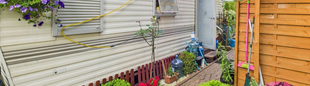 Zabudowana i zadbana działka rod przy motławie!