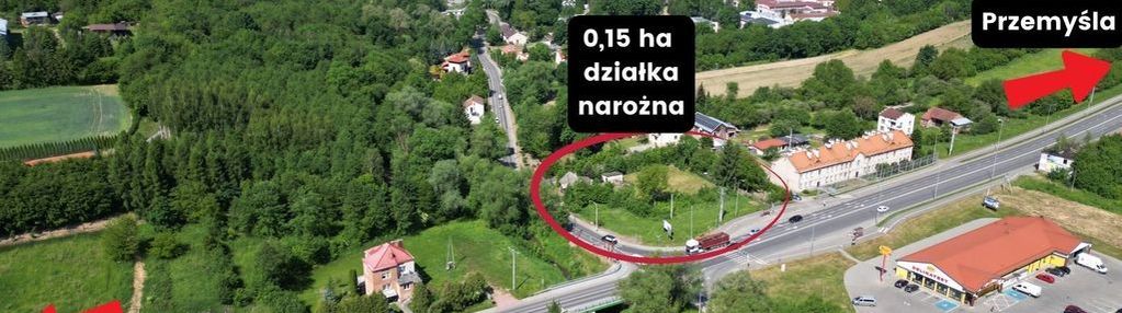 Działka narożna inwestycyjna