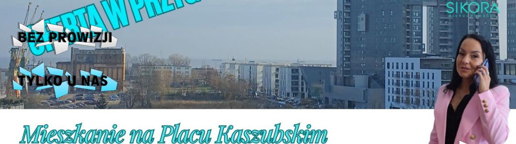 | widok | pod inwestycje | plac kaszubski |