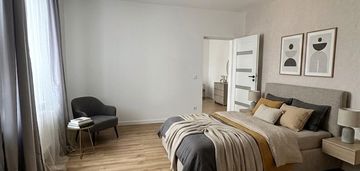 Dwa pokoje z ogrzewaniem gazowym