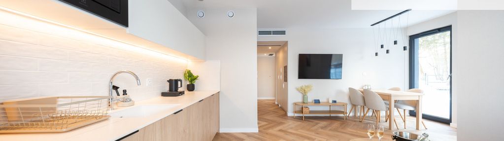 Gotowy apartament z linią brzegową, stand. premium