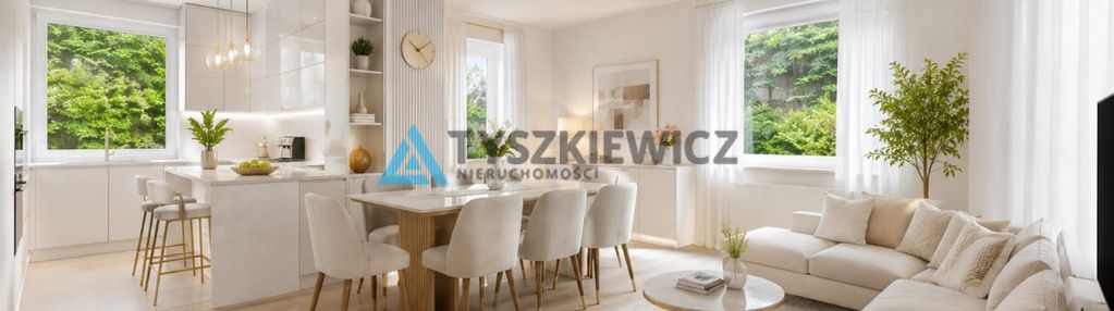 Mieszkanie 4 pokojowej z 2 tarasami i ogrodem