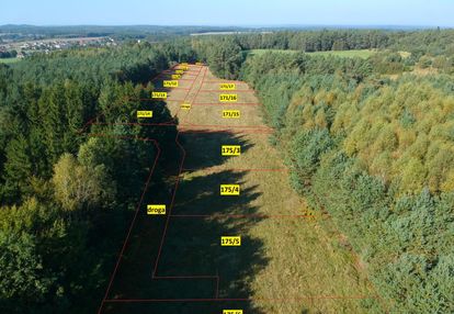 Działki budowlane w otulinie lasu rozłazino