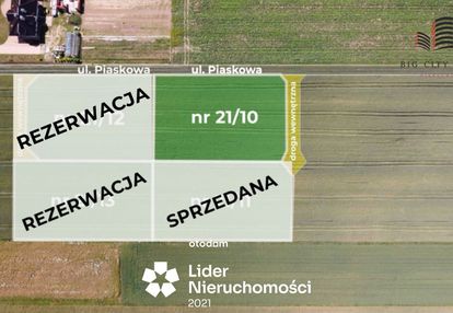 Rezerwacja - działka bud. wilczopole-kolonia