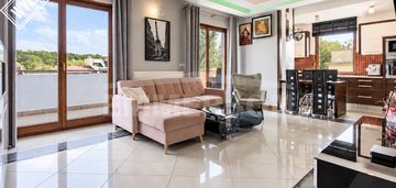 Widokowy apartament z tarasem 55 m² | 3 pokoje | 2miejsca parkingowe