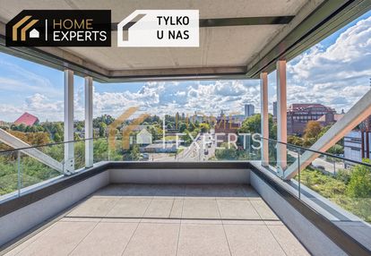 Taras z panoramicznym widokiem, doki, stocznia