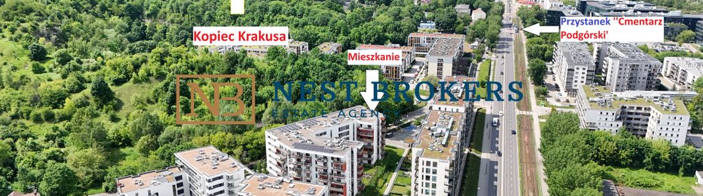 Podgórze | 2 pokoje | 43,5 m² | gotowe do wejścia