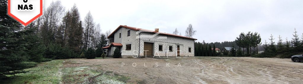 Piękna działka z rozlewnią wody i 2 mieszkaniami