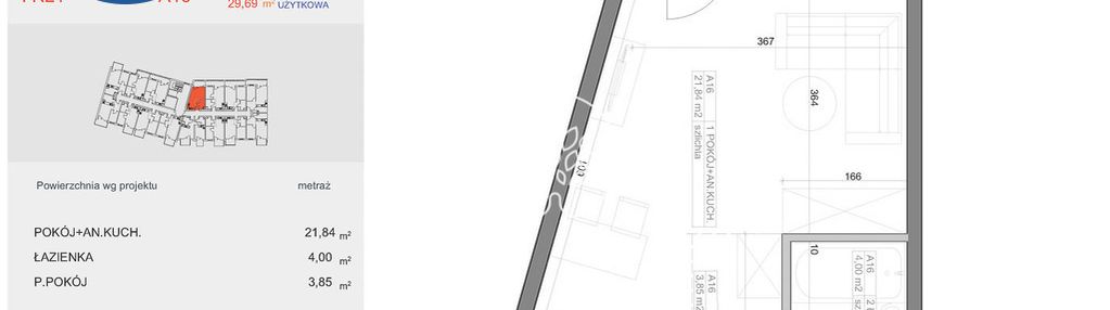 Loft 30m2 z siłownią w centrum!