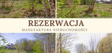Działka budowlana z aktualnymi wz - skrybicze