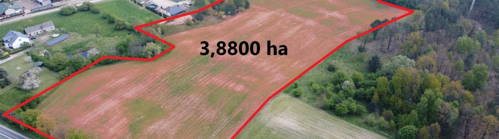 3,87ha w krzyżówkach z dostępem do jez.ostrowite!