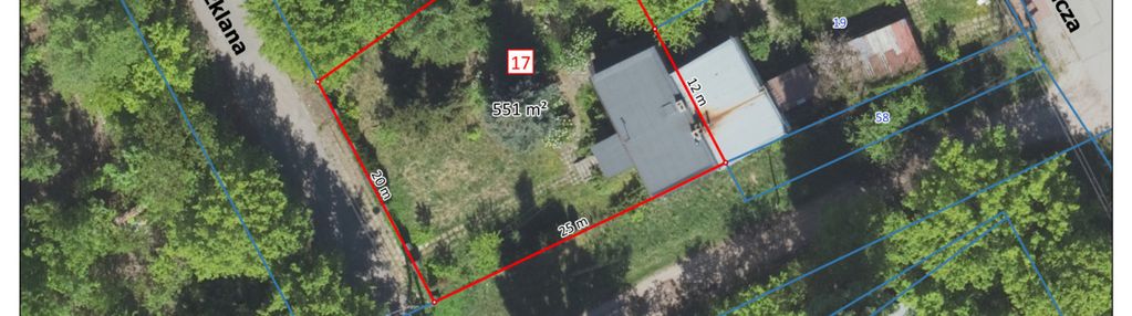 Działka inwestycyjna 551 m² – targówek