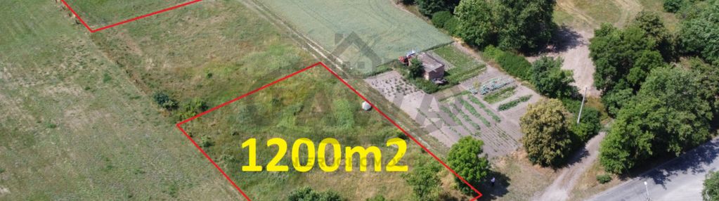 Krązkowo działka budowlana 1200 m2