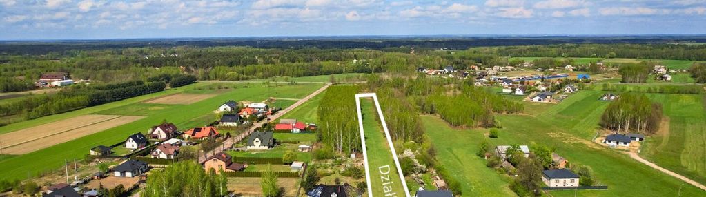 Dwie działki, warunki zabudowy; 40 km od warszawy