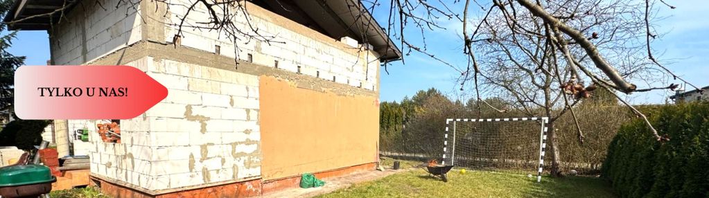 Domek rod w rozbudowie - drzewce