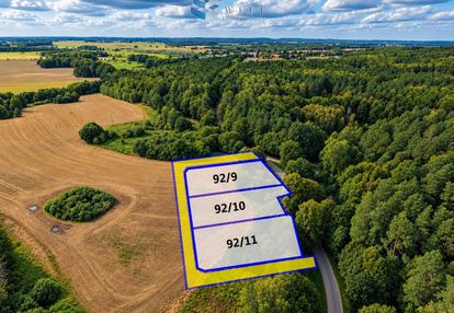 3 działki 5344 m² | pozwolenie na 3 domy