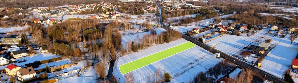 Działka 3697 m2 z pozw. na bud. handlowy