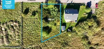 Rewa – działka 700 m², 520 m od morza, mpzp