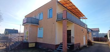 Dom z lokalem  i halą produkcyjną, 2 garaże, iława