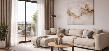 66 m² światła i spokoju | dwustronne | z balkonem