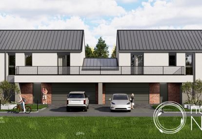 Nowoczesny dom 6 pokoi podwójny garaż borowina