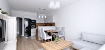 Nowe,umeblowane 2 pokoje 53m2 z balkonem i garażem