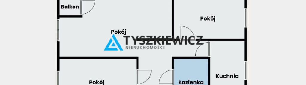 Do wynajęcia 3-pokojowe mieszkanie