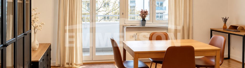 Ciche 2 pokoje | loggia | 54 m² | metro | garaż