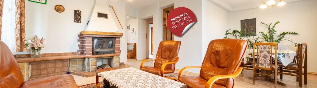 Dom, 17 arów zieleni, staw, taras, garaż – rożnowa